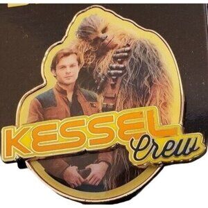 Chewbacca Disney Trading Pin Star Wars Han Solo Chewie Kessel Crew Brooch Badge